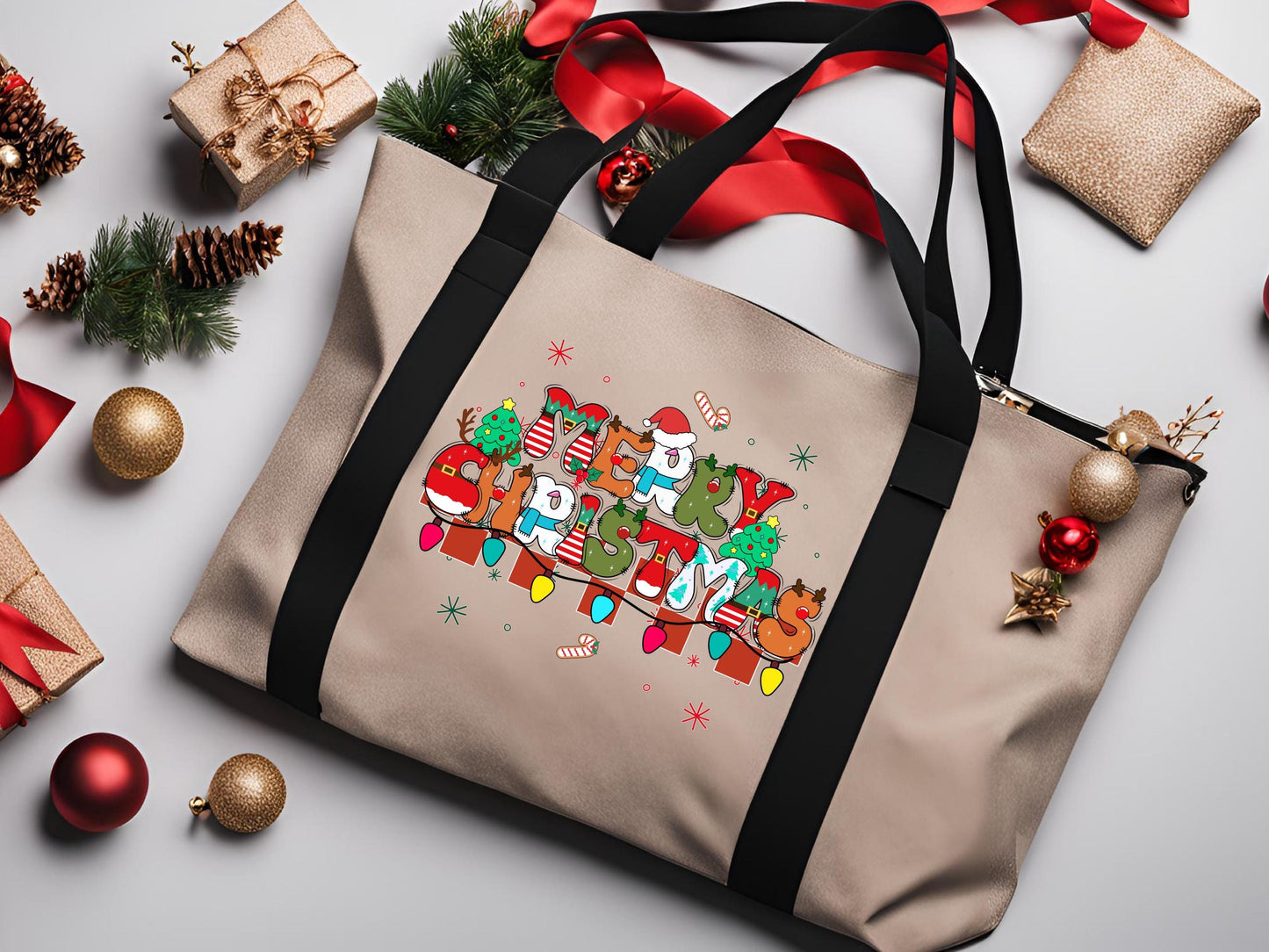 Retro Merry Christmas PNG, Groovy Holiday Graphic, Festive Shirt Design