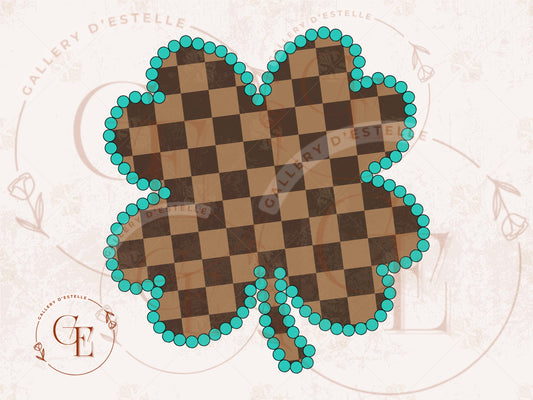 Turquoise Checker Frame Bundle, Editable Retro Checkered Borders PNG,SVG, Vintage Western Turquoise Frames for Sublimation & Digital Projects