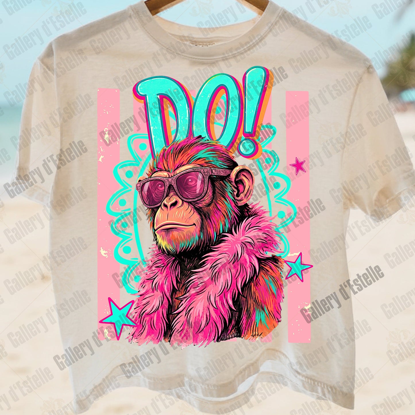 Monkey See Monkey Do PNG, Funny Sarcastic Catchphrase Graphic, Preppy Boutique Summer Shirt Design