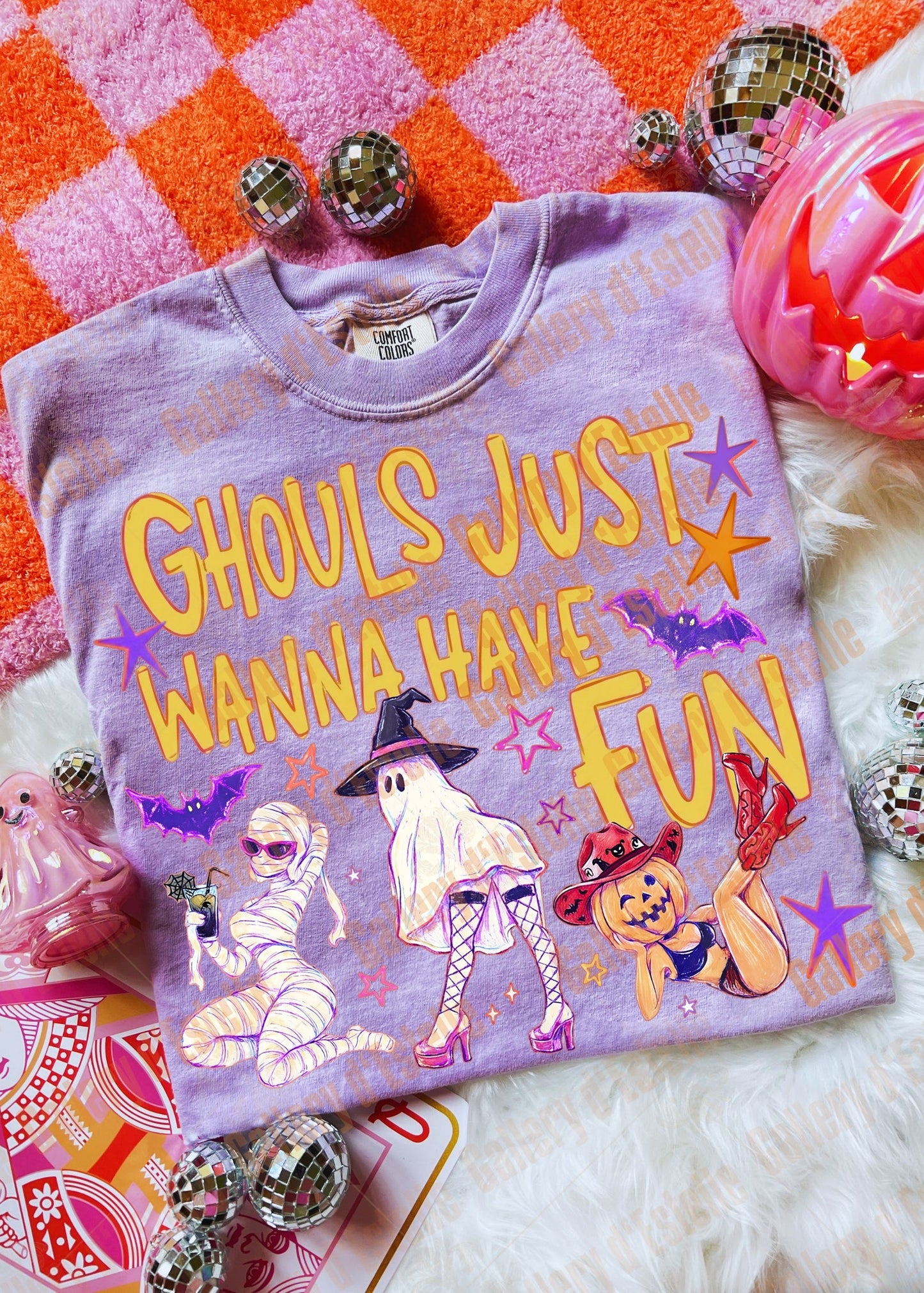 Ghouls Just Wanna Have Fun PNG, Funny Spooky Girl Graphic, Retro Halloween Ghost Shirt Design