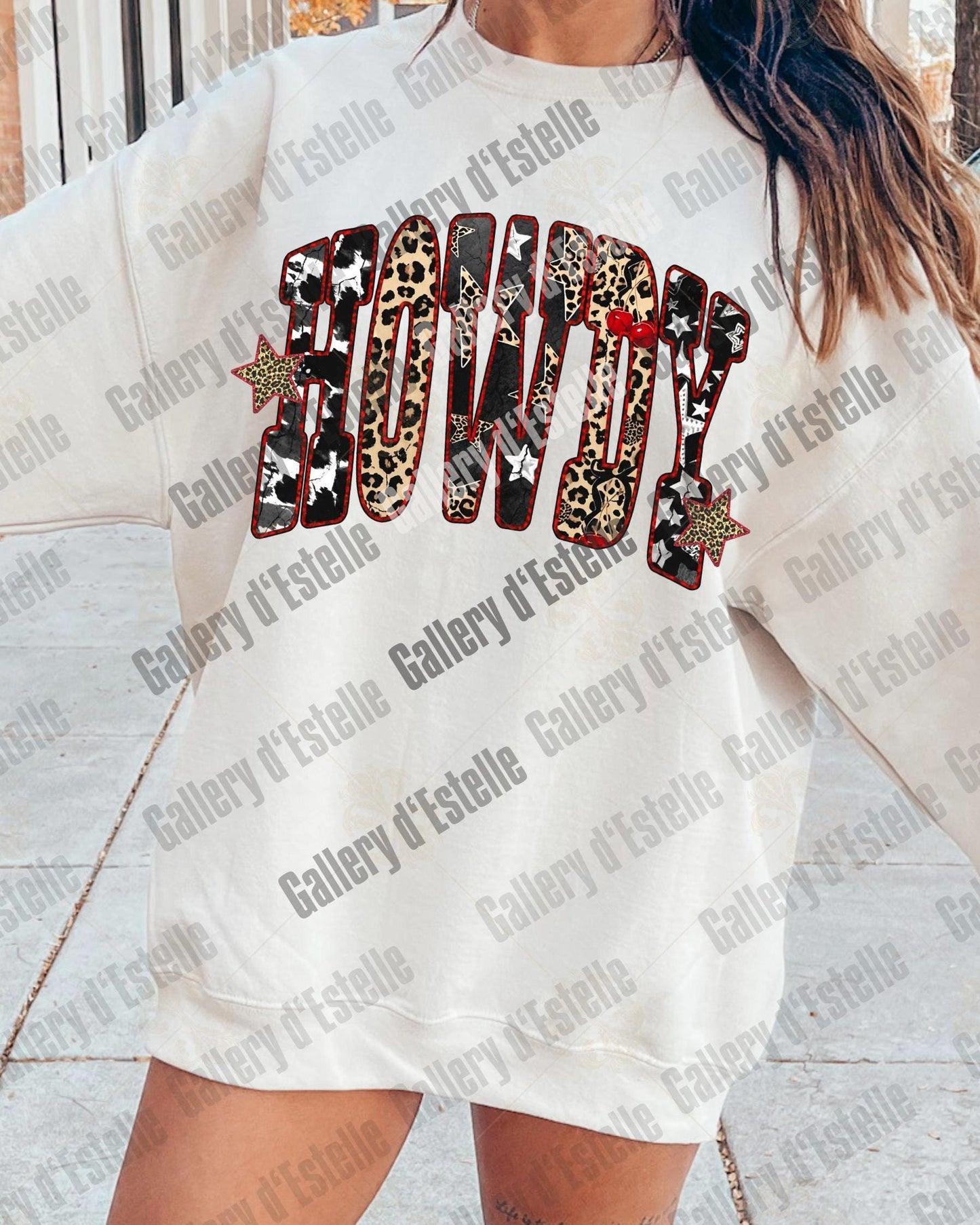 Edgy Western Howdy PNG, Retro Leopard Cowgirl Graphic, Yallternative Country Girl Shirt Design