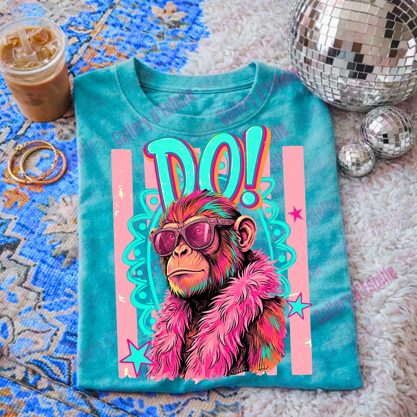 Monkey See Monkey Do PNG, Funny Sarcastic Catchphrase Graphic, Preppy Boutique Summer Shirt Design
