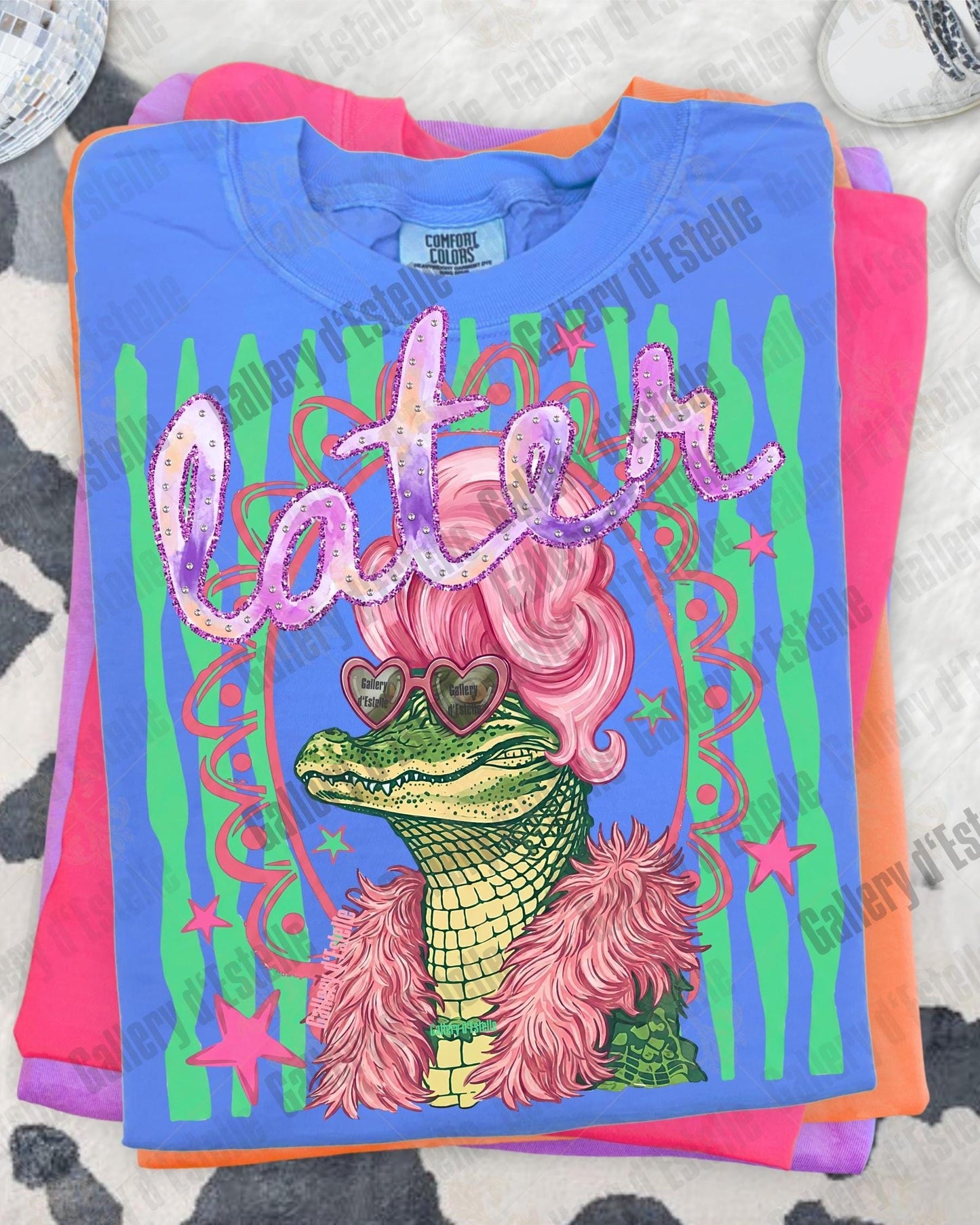 Later Gator PNG, Funny Preppy Alligator Graphic, Sarcastic Coastal Summer Shirt Design