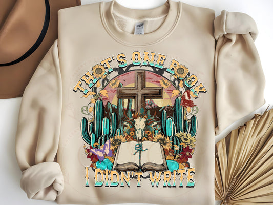 Western Christian Country PNG, Vintage Cowboy Faith Graphic, Religious Cowgirl Turquoise Bible Shirt Design