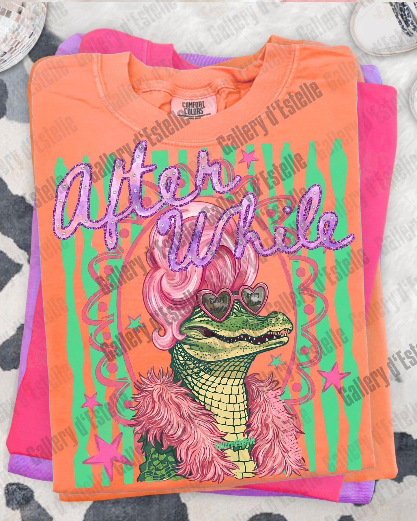 Later Gator PNG, Funny Preppy Alligator Graphic, Sarcastic Coastal Summer Shirt Design