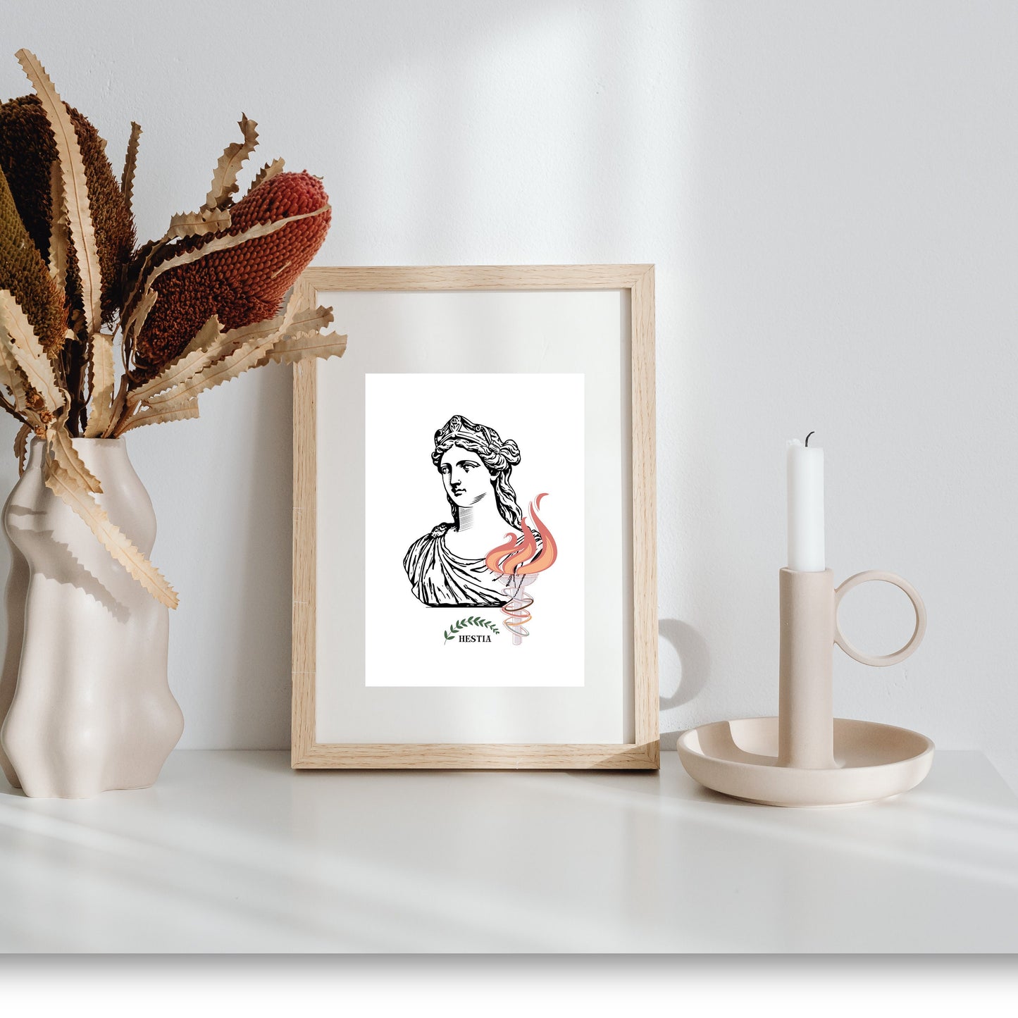 12 Olympian Gods Wall Art Set, Greek Mythology Aesthetic, Hellenic Home Decor, Greece Digital Print